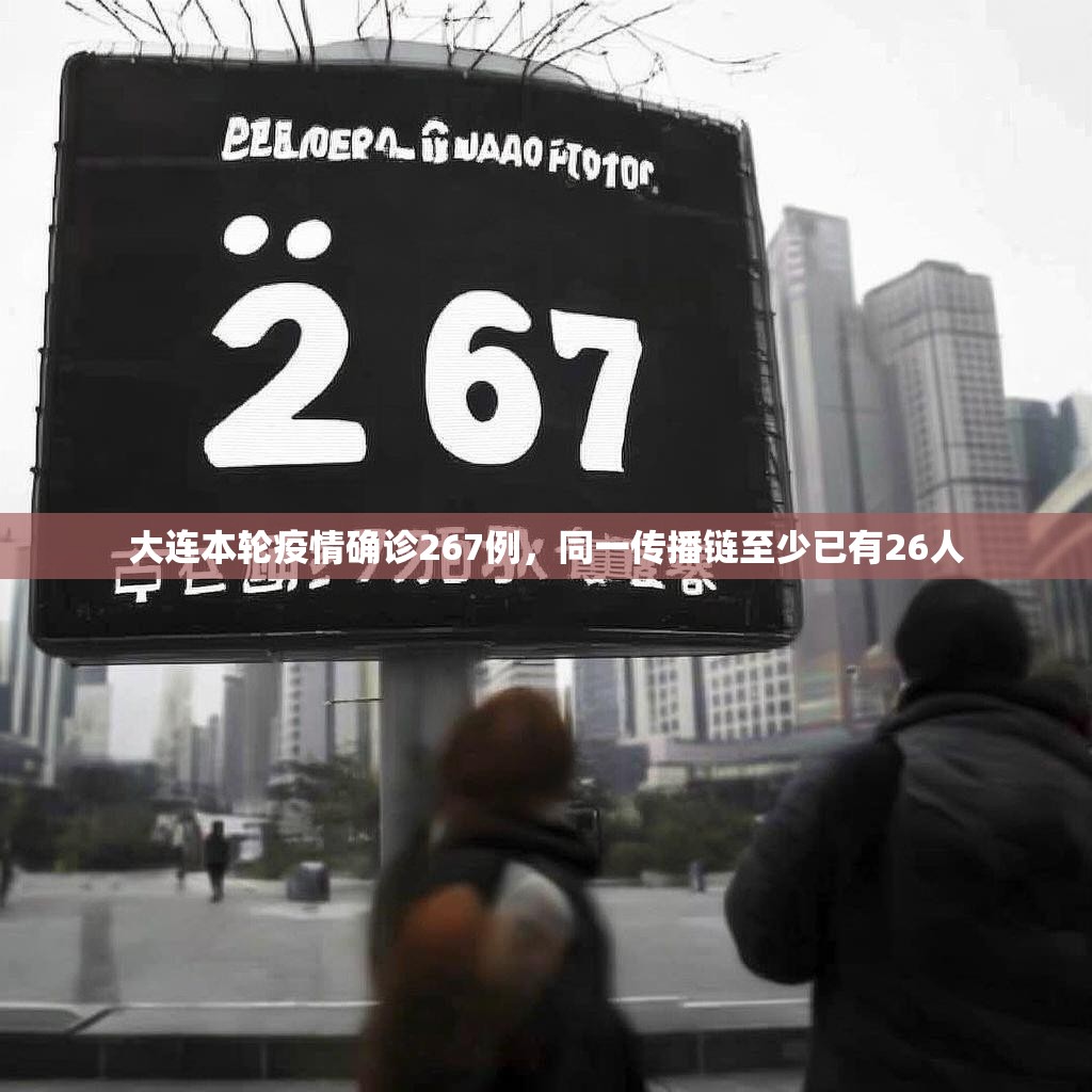 大連本輪疫情確診267例，同一傳播鏈至少已有26人