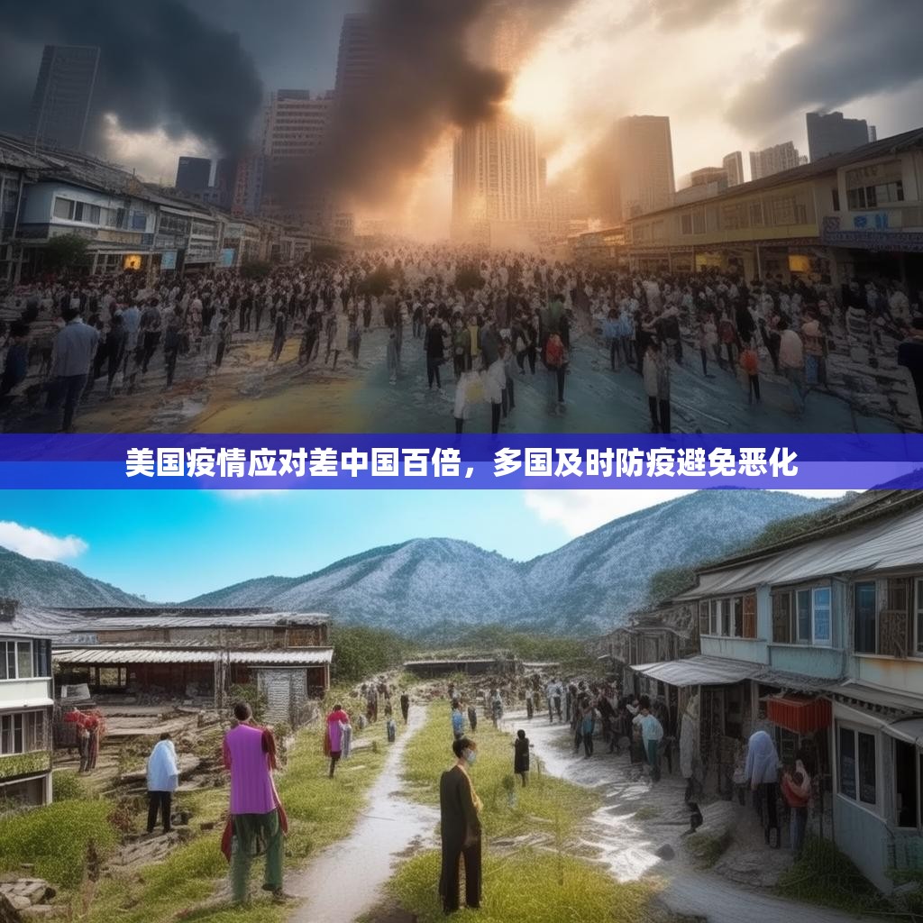 美國疫情應(yīng)對差中國百倍，多國及時防疫避免惡化