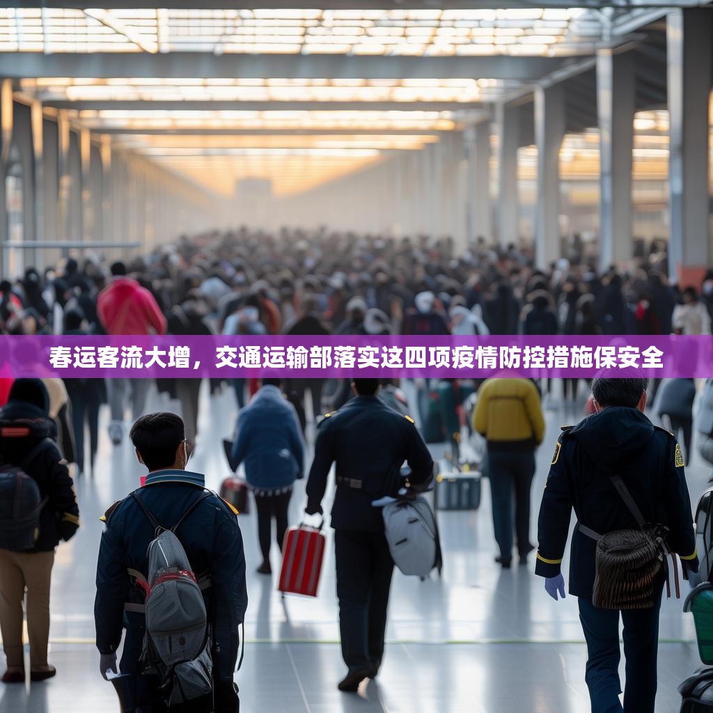 春運客流大增，交通運輸部落實這四項疫情防控措施保安全