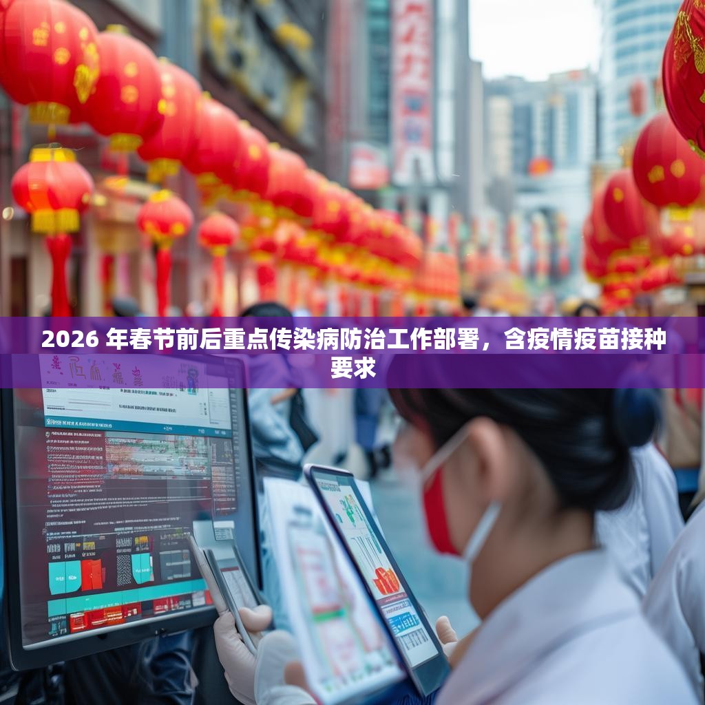 2026 年春節(jié)前后重點傳染病防治工作部署，含疫情疫苗接種要求