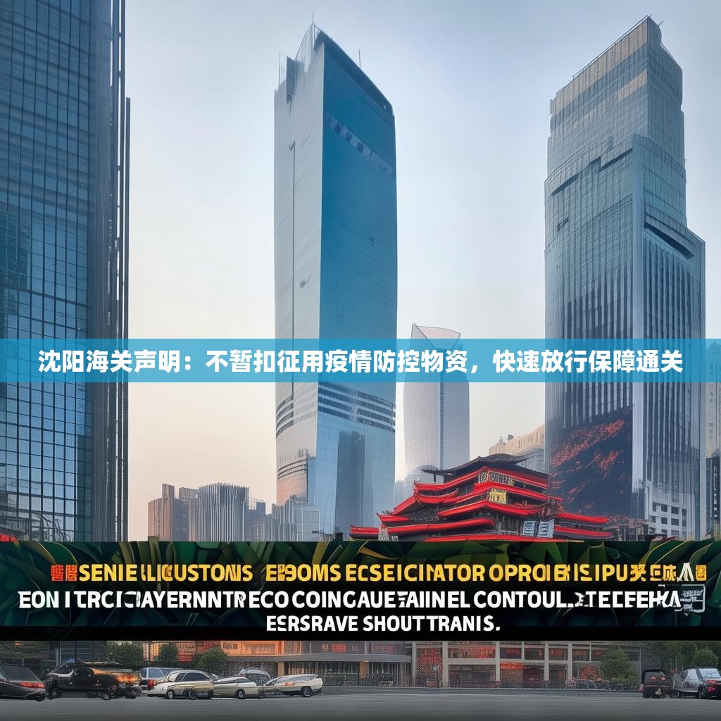 沈陽海關聲明：不暫扣征用疫情防控物資，快速放行保障通關