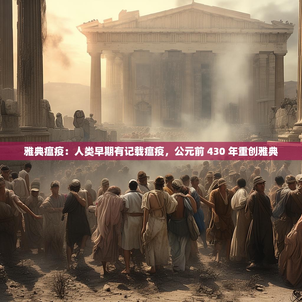 雅典瘟疫：人類早期有記載瘟疫，公元前 430 年重創(chuàng)雅典